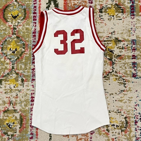 Vintage 1980s Sterling #32 Russell Athletic Club Sports 80s Jersey Size 36 - Picture 2 of 5